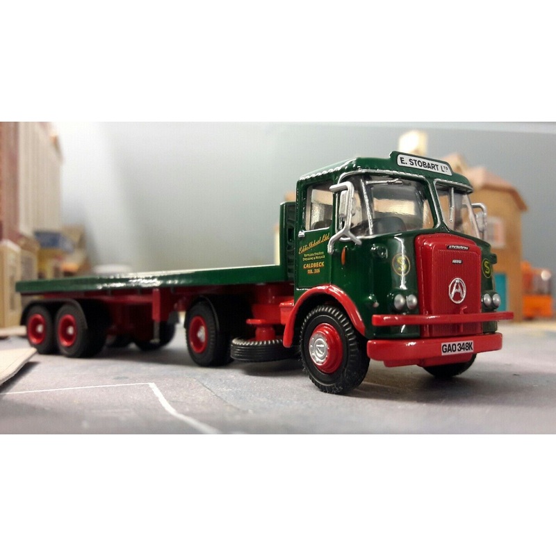 Stobart 1971 Atkinson Borderer Artic Lorry & Trailer Atlas 1:76