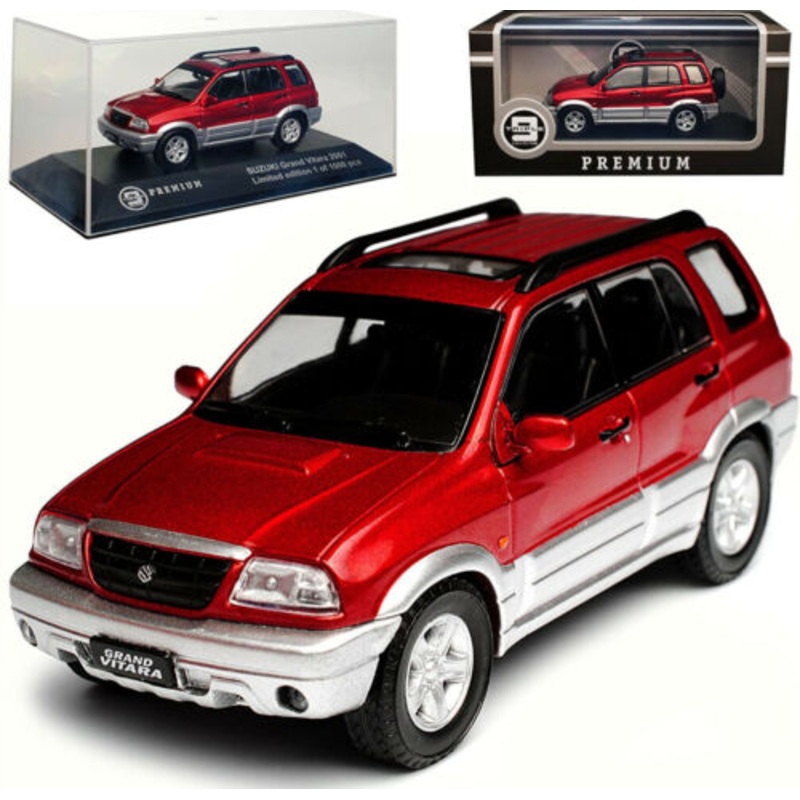 Suzuki Grand Vitara Escudo 2001 5 Door Red Triple 9 1:43
