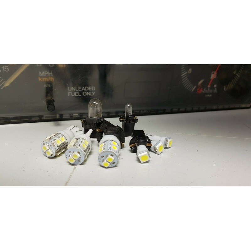 VW Golf Mk 1 GTi Rabbit Caddy Dash Instrument Gauge Warning Lights  LED Bulb Set