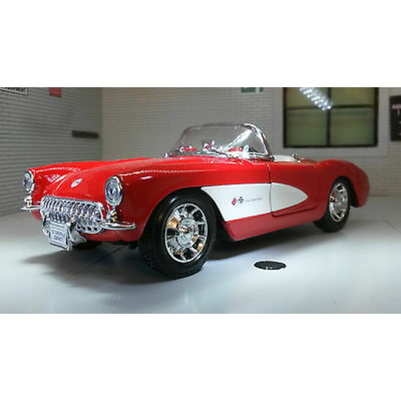 Chevrolet 1957 Corvette Cabrio 29393 Welly 1:24