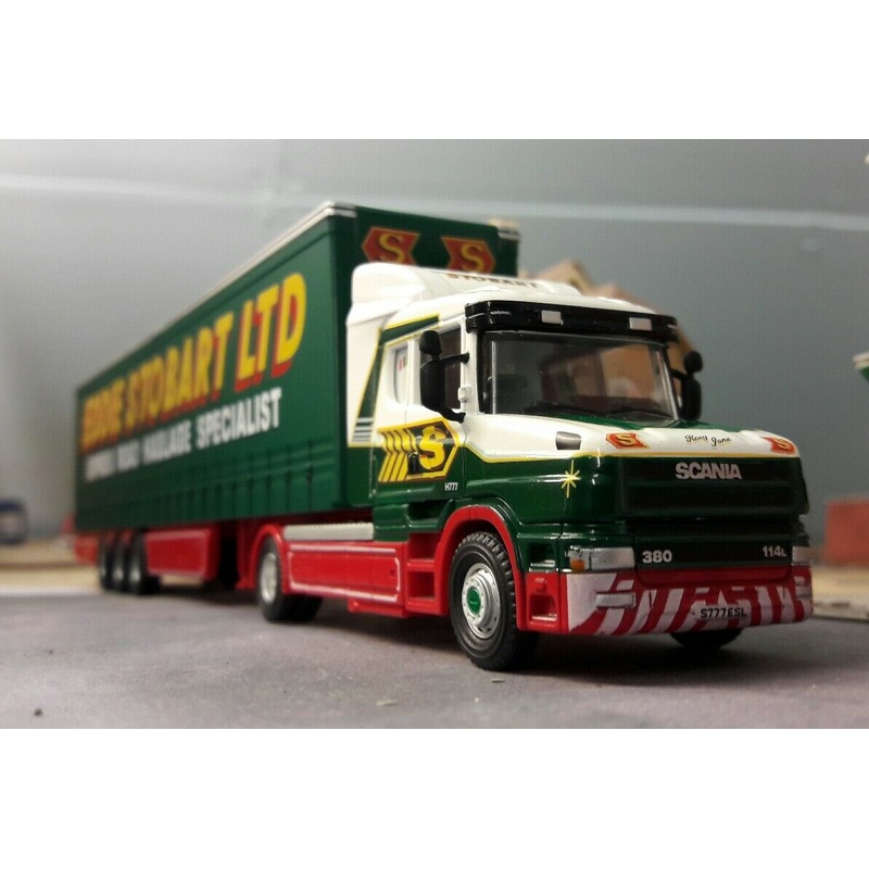 Eddie Stobart Scania Truck T Series Lorry Wagon Hornby 1:76