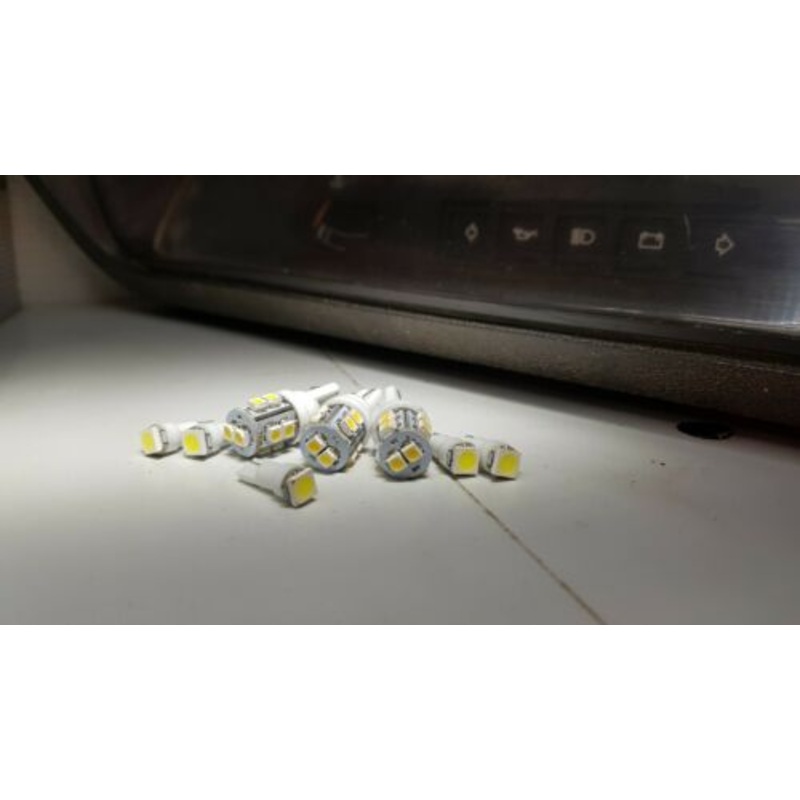 Ford Escort GT Sport Super Mk2 Push Fit Dash Instrument Panel LED Light Bulb Set