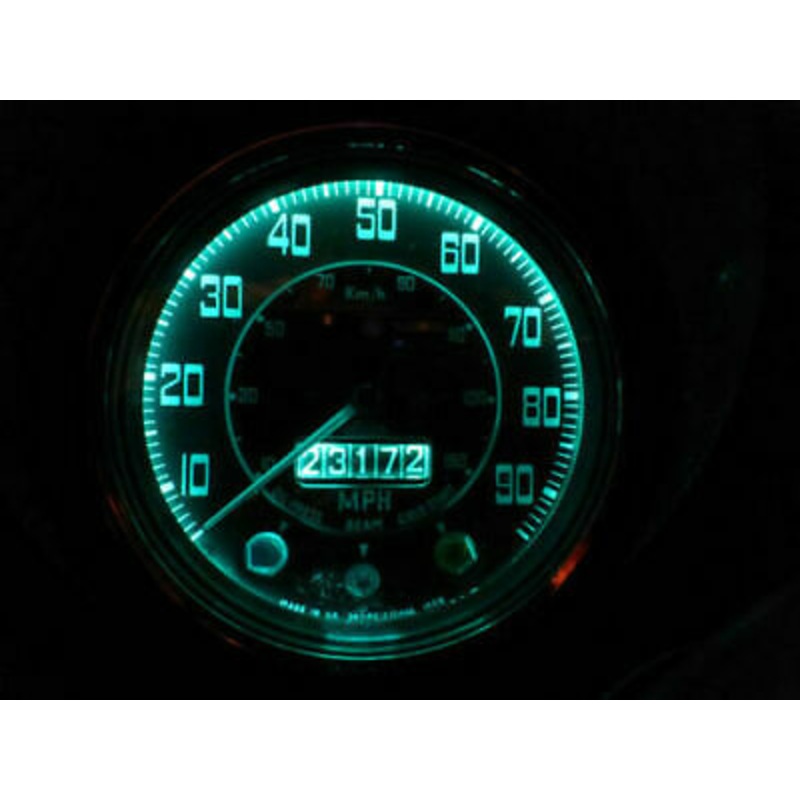 Ford Escort Sport RS Mexico Mk2 Push Fit Dash Instrument Panel LED Full Bulb Set