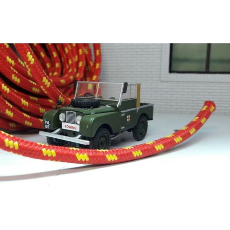 HT Coil Ignition Lead Quality Red Braided Land Rover Series 1 2 80 86 88 107