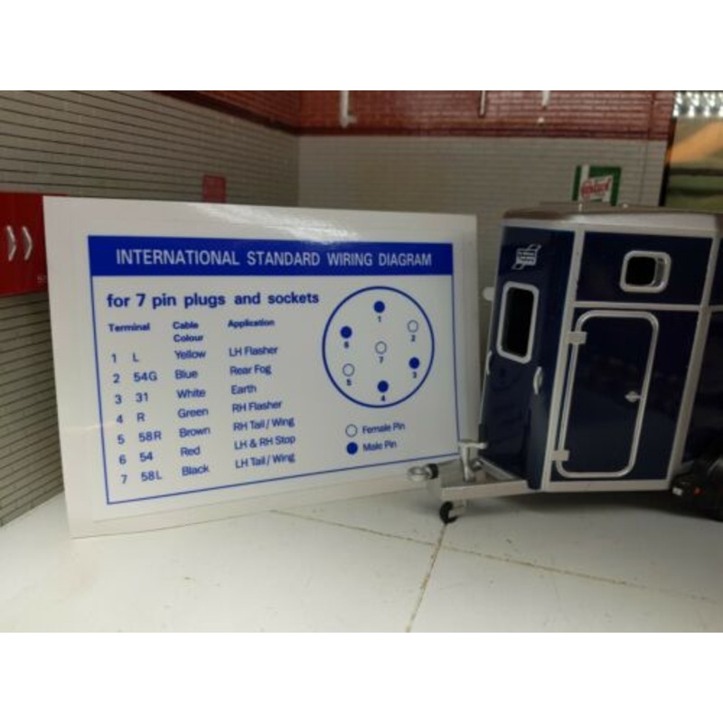 Ifor Williams 7 Pin Wiring Tyre Info Livestock Tipping Flatbed Trailer Decal