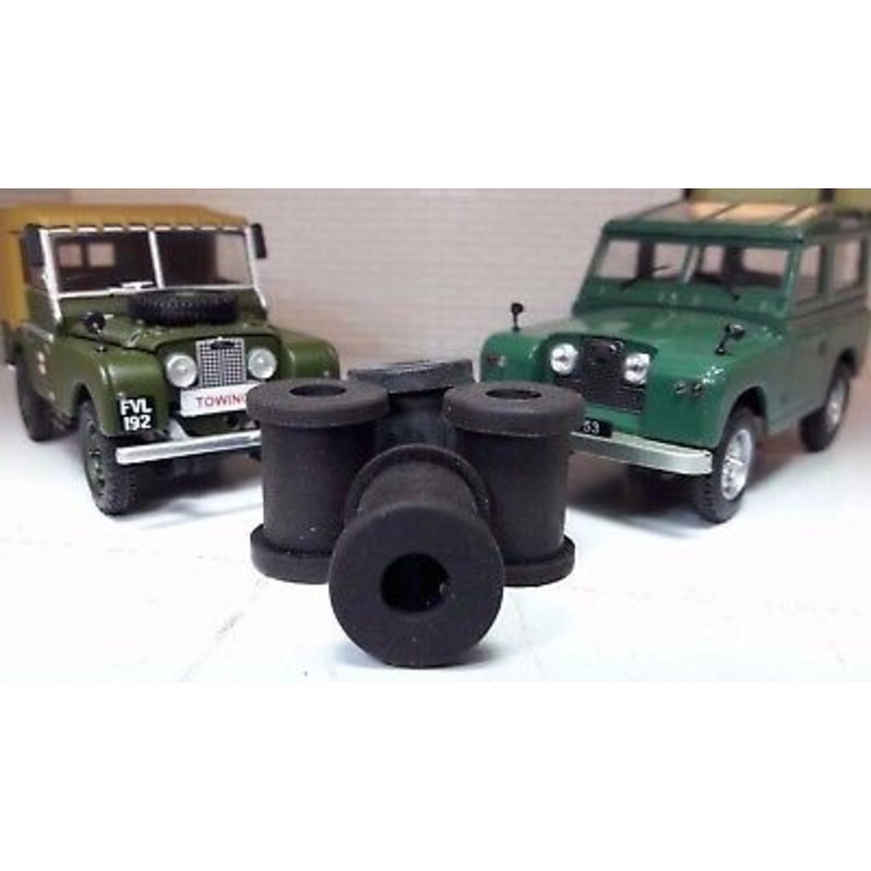 Land Rover Rear Rubber Grommet Brake Pipe Support Set 6860L x4 Series 1 2 2a 3