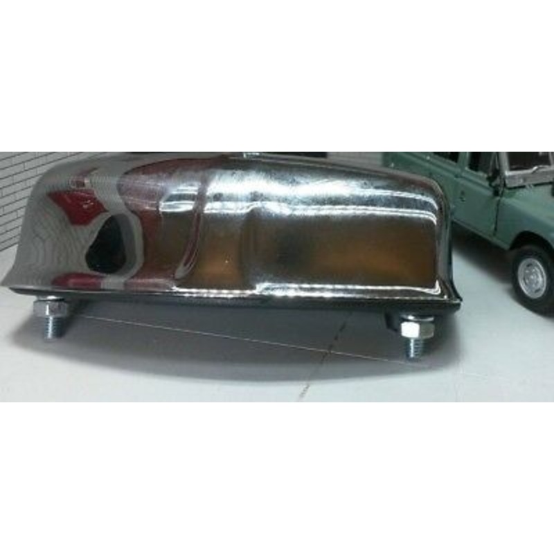 Land Rover Series 1 2 2a 3 Lucas Type 467/2 Chrome Brass Numberplate Light Lamp