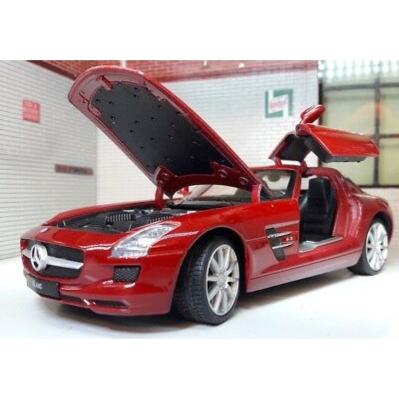 Mercedes Gull Wing V8 SLS AMG 24025 Welly 1:24
