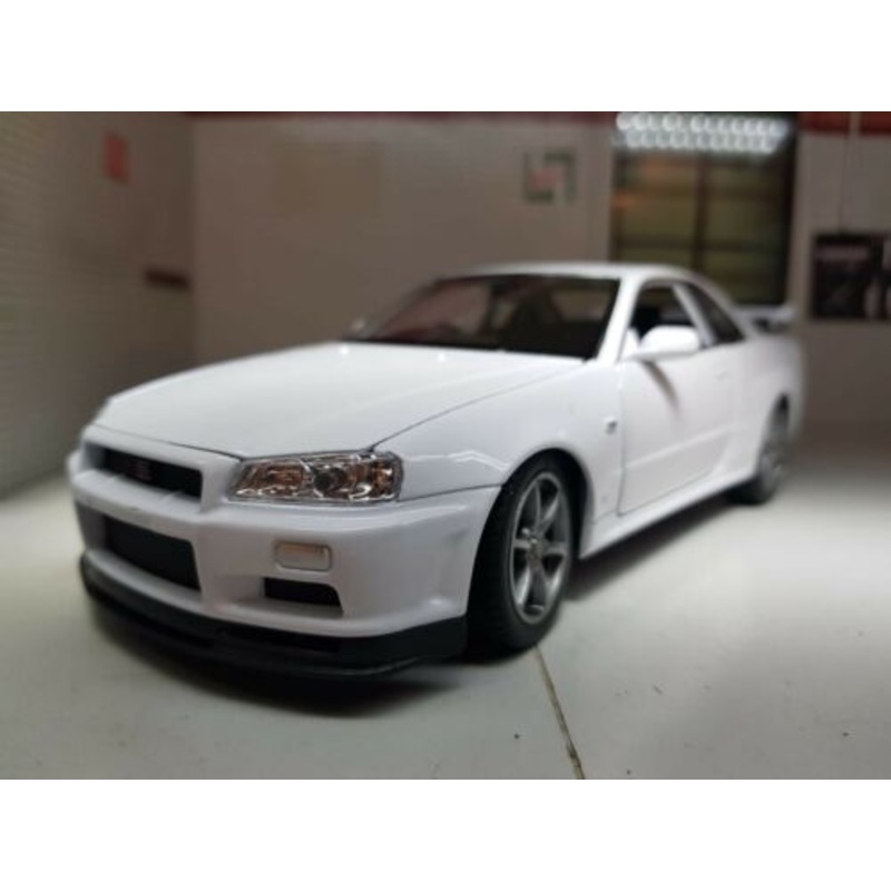 Nissan 1999 Skyline R34 GT-R Welly 1:24