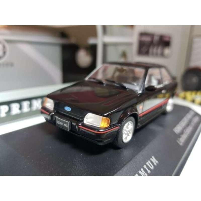 Ford Escort XR3i Mk4 IV 1990 Black Triple 9 1:43