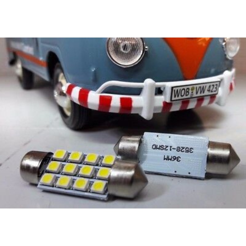 LED LLB256 12V Interior Courtesy Light Festoon Bulbs fit Splitscreen Bay