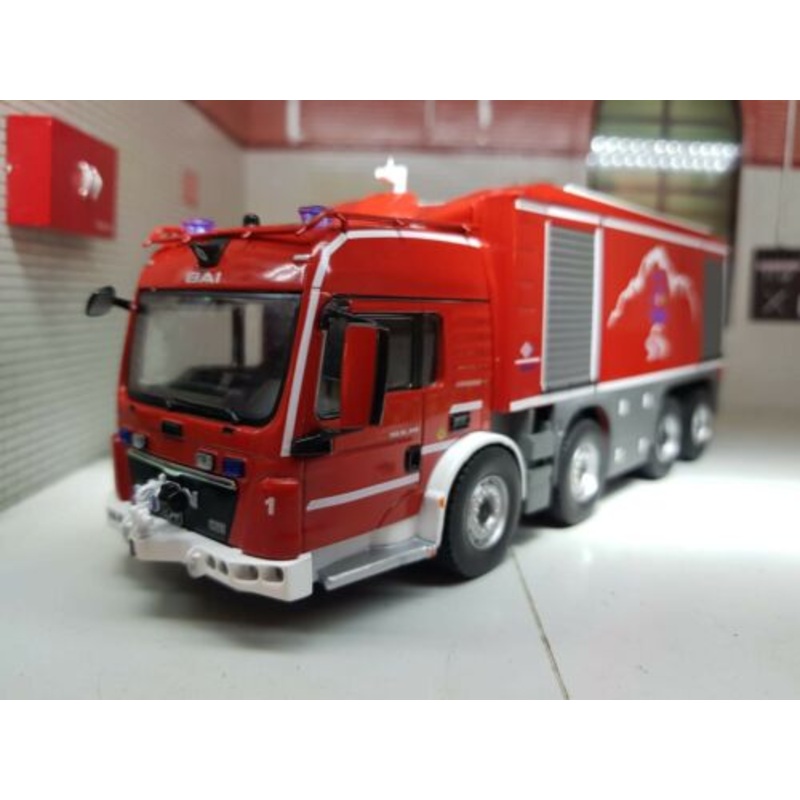 MAN TGS TGM Proteus Alps Tunnel Fire Engine 2013 1:43