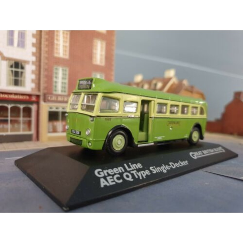 AEC Q Type Green Line Single Decker 1959 Bus Altas Corgi 1:76