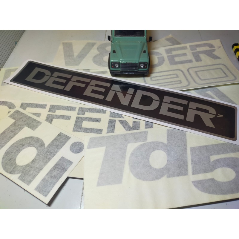 Land Rover Defender Reproduction Body Decal Sets, Tdi, TD5, V8, 90, 110