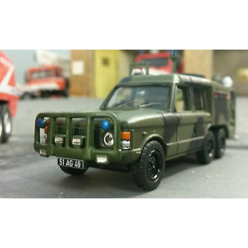 Range Rover Airport Airfield Crash Rescue Fire Engine Model TACR2 1:76