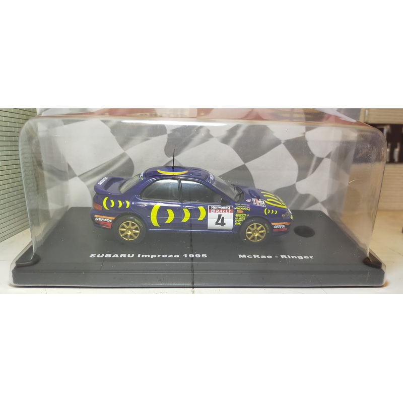 Subaru Impreza #4 Colin McRae / Derek Ringer 1995 Network Q RAC Rally GB 1:43