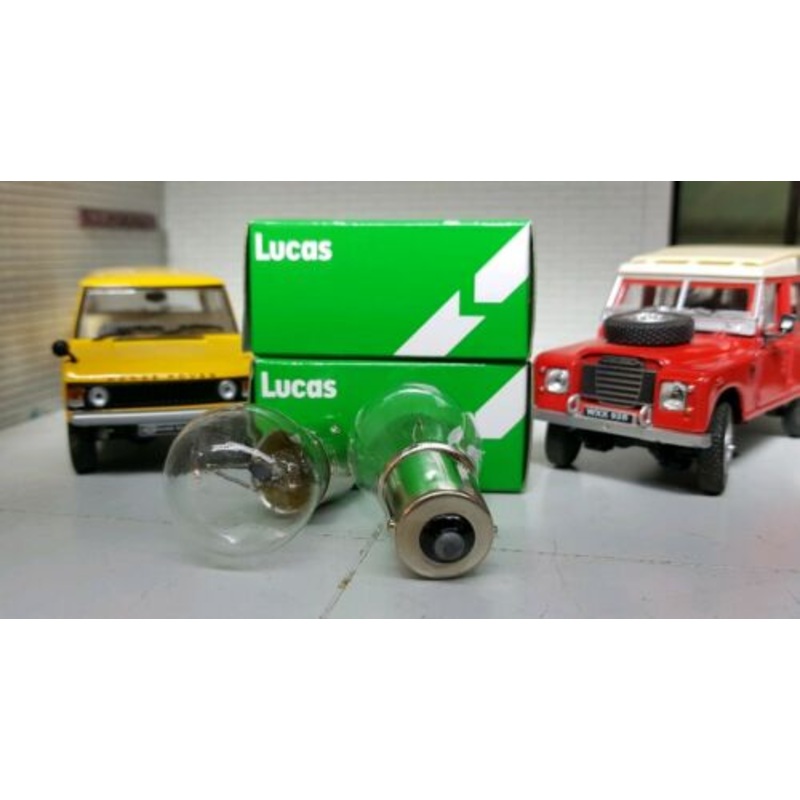 2x 21W 382 1156 BA15S OEM Lucas Car Bulbs Indicator Fog Reverse Lights L488 L594
