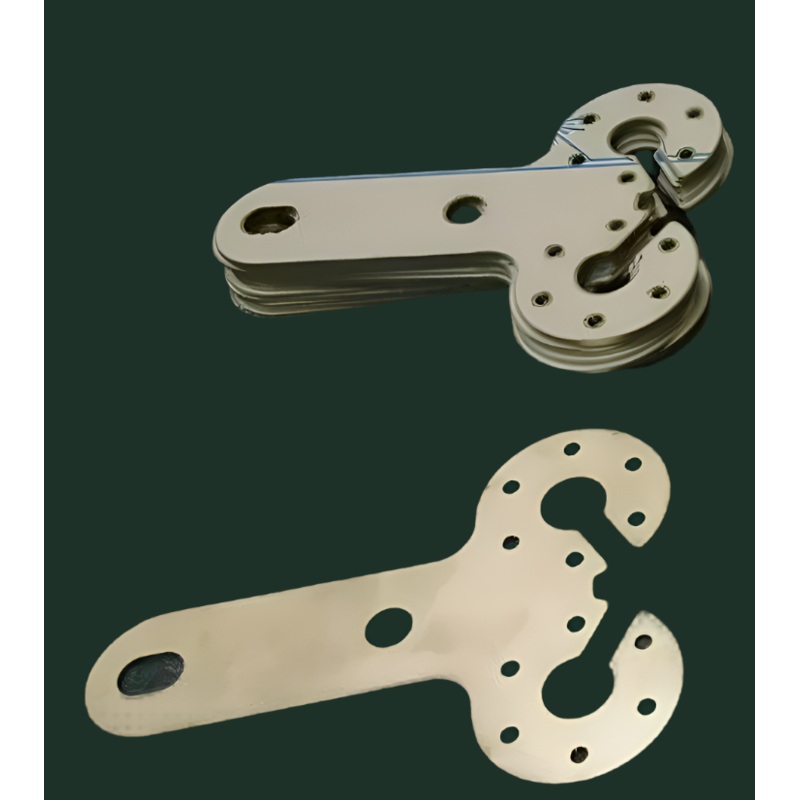 A4 Stainless Trailer Caravan Towbar Towing Dual Socket Mount Hitch Plate