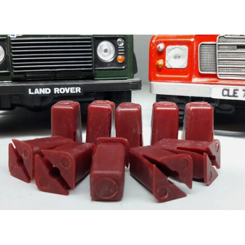 Dash Floor Plastic Nylon Lockut Nut Bulkhead x10 Land Rover Series 3 Defender 90