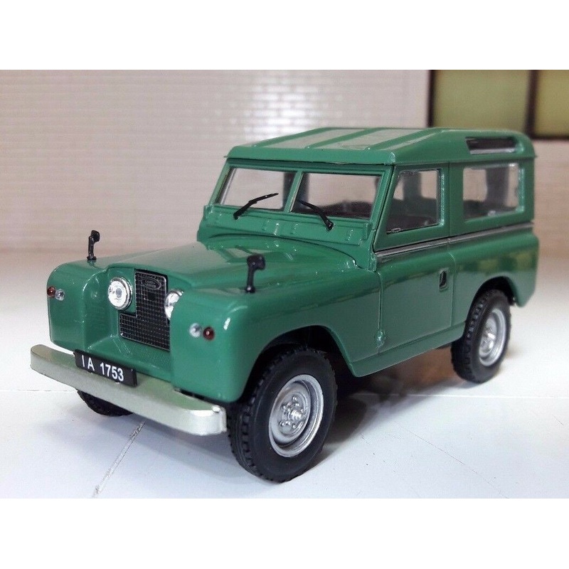 Land Rover Series 2 2a 88 SWB Green Station Wagon Atlas 1:43