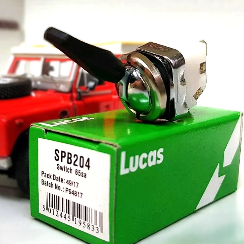 Land Rover Series Momentary Instrument Toggle Switch Genuine Lucas SPB204 34307