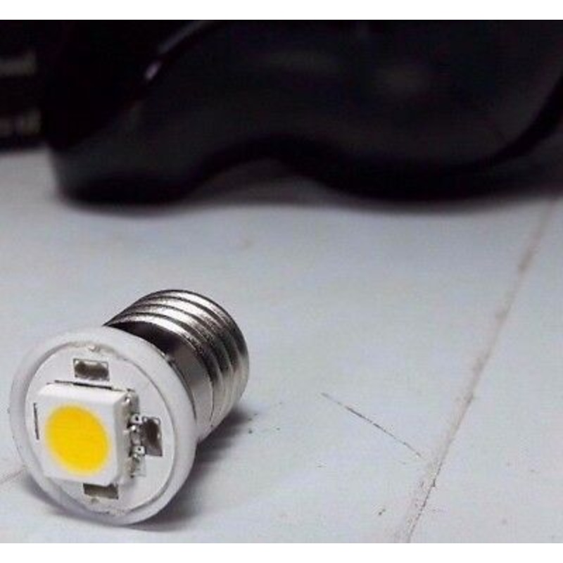 LED 12v E10 Bulb for Dash Indicator Switch SPB120 Negative Earth