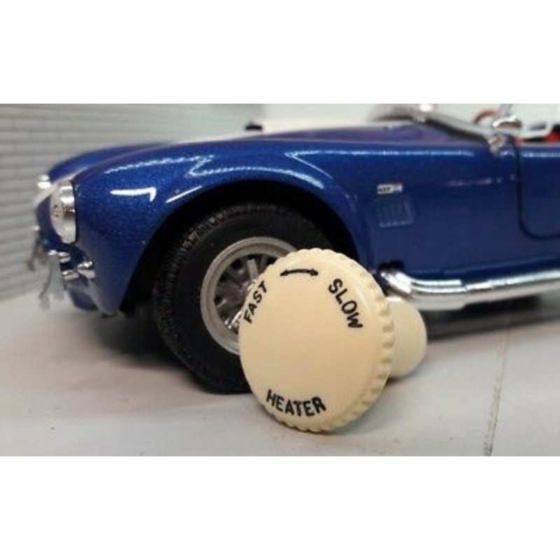 Lucas Repro Dash Smiths Heater Control Rheostat Knob Ivory Classic Car Morgan