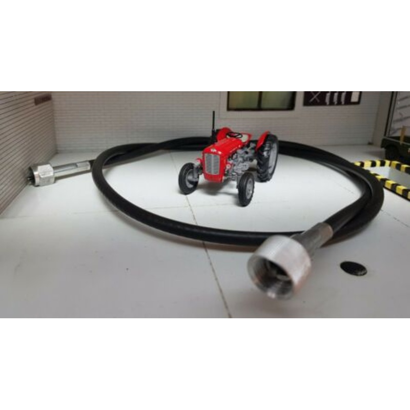 Massey Ferguson MF35 FE35 835 4 Cylinder Diesel Tachometer Tractormeter Cable