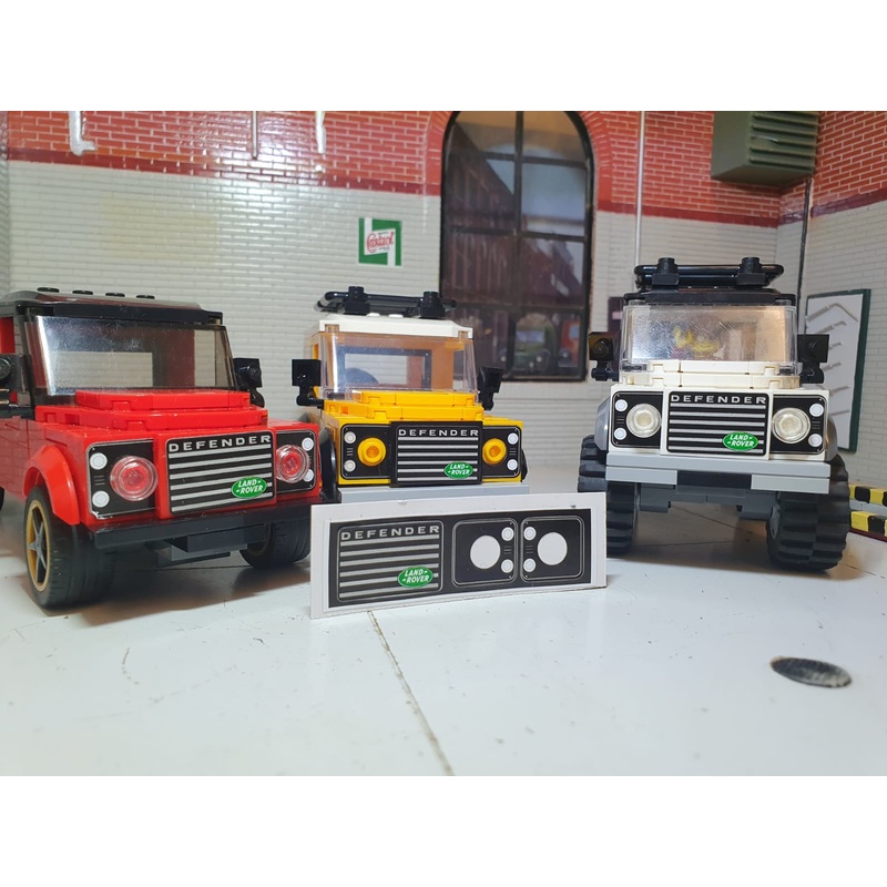 Sticker set for 40650 Land Rover Kit