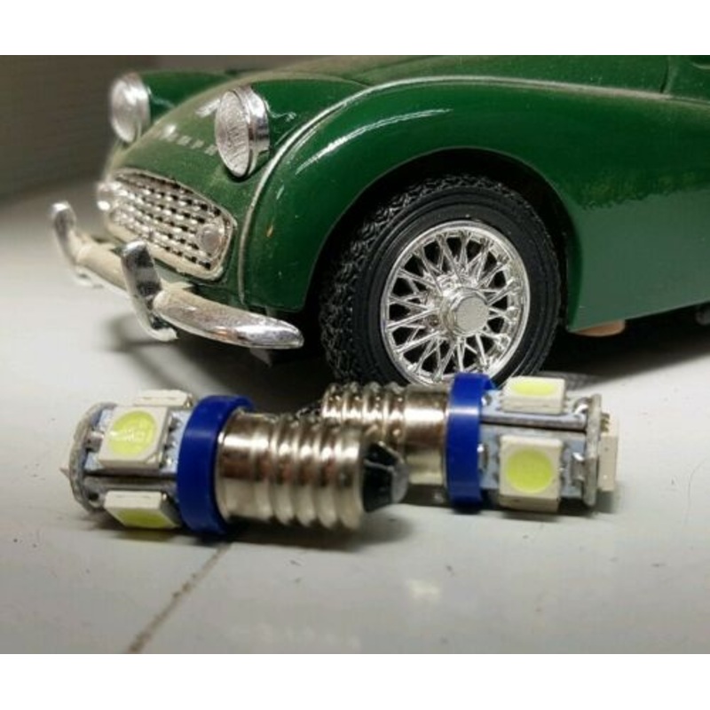 Triumph TR250 GT6 Herald Vitesse Dash Instrument LED Bulb Upgrade x2