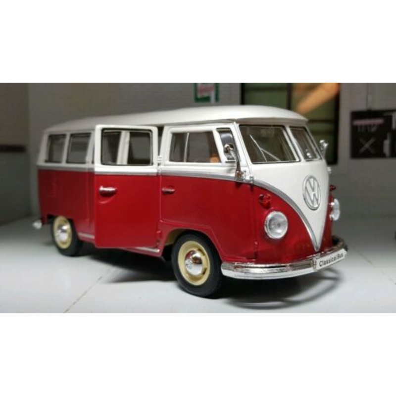 Volkswagen 1963 T1 Type 2 Splitscreen 22095 Welly 1:24