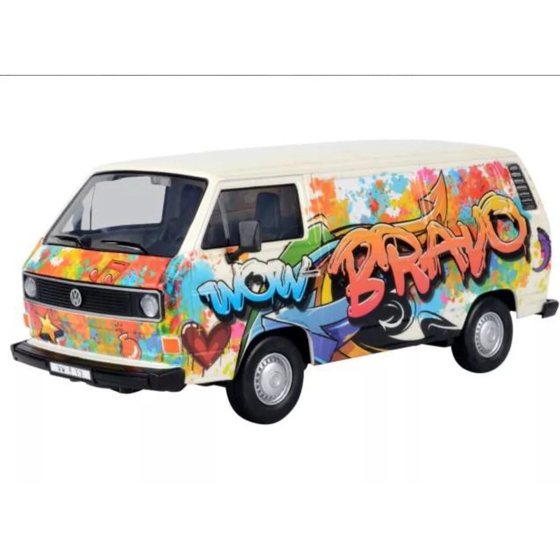 Volkswagen T25 Graffiti Van 79599 Motormax 1:24