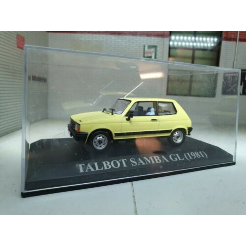1:43 Talbot Samba GL Yellow 1981 Diecast Model NEW Display Boxed