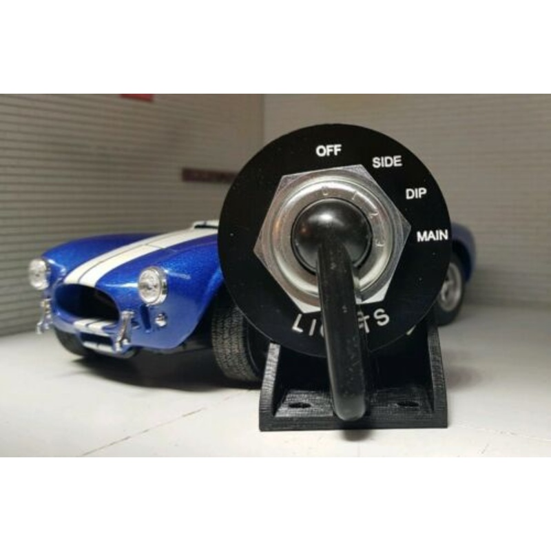 Classic Kit Car Panel Mount Rotary Headlamp Headlight Switch 4 Stage