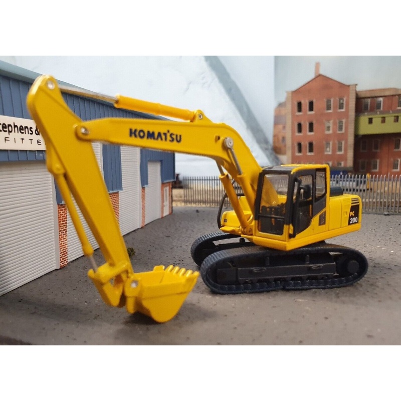 Komatsu PC200 Tracked 360 Excavator Digger Atlas 1:72