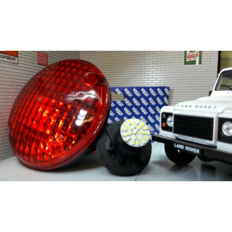 Land Rover Defender NAS TD5 TDCI Wolf OEM WIpac Red LED Fog Light AMR6522