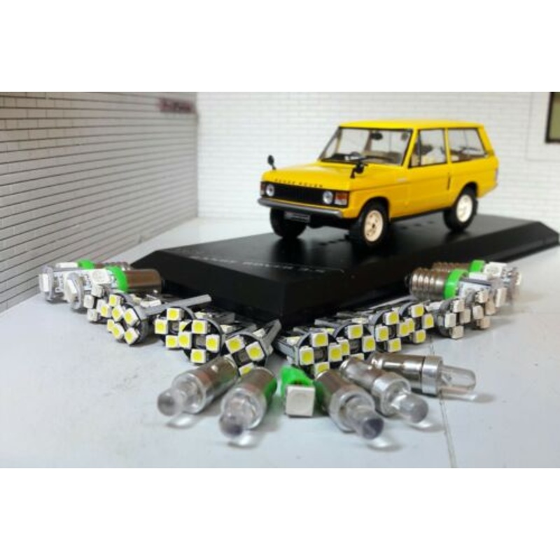 Land Rover Range Rover Classic 2 Door Green LED Complete Dash & Instrument Bulb Set