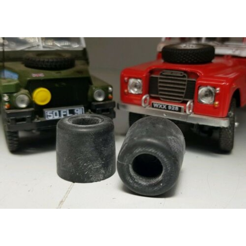Land Rover Series 2 2a 3 Lightweight Rubber Seat Base Locating Dowels 331852