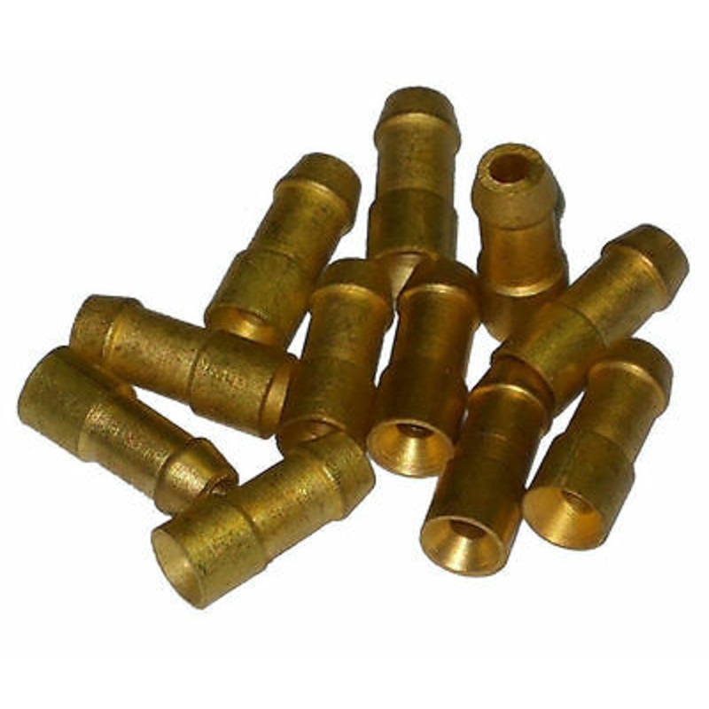 Lucas Brass 4.7mm Bullet 1mm Wire Loom Terminals Land Rover Series 1 2 2a 2b 3