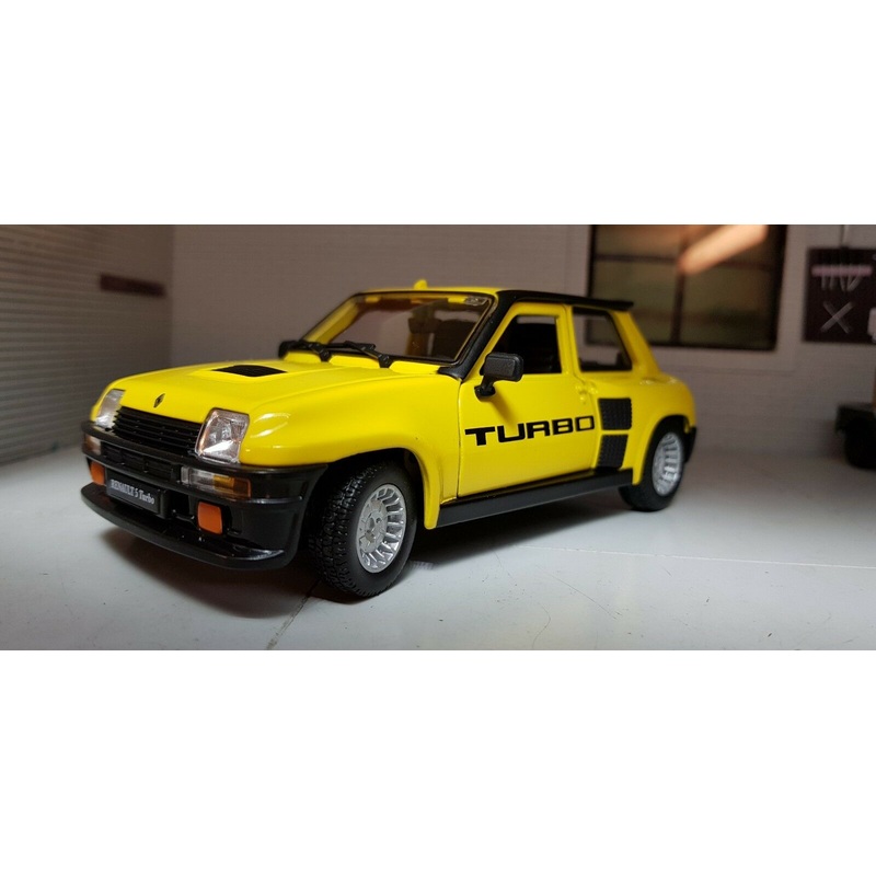 Renault 5 R5 Turbo 2 Bburago 21088 Yellow 1:24
