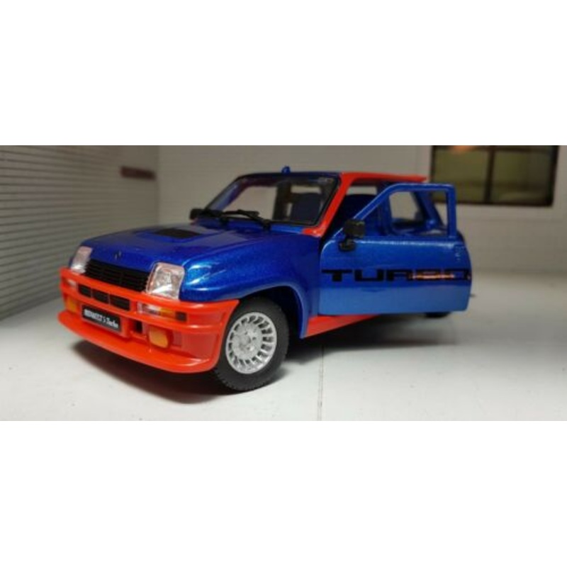 Renault 5 R5 Turbo 2 II Blue Bburago 21088 1:24