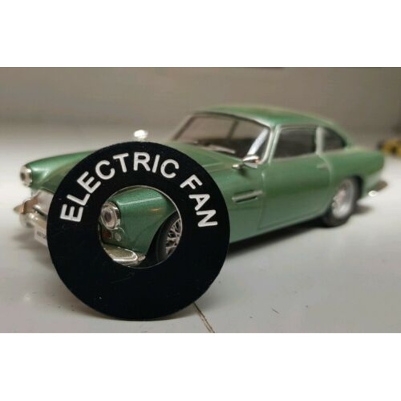 Rover 2000 P6 Classic Car Metal Switch Collar Badge Label Electric Fan
