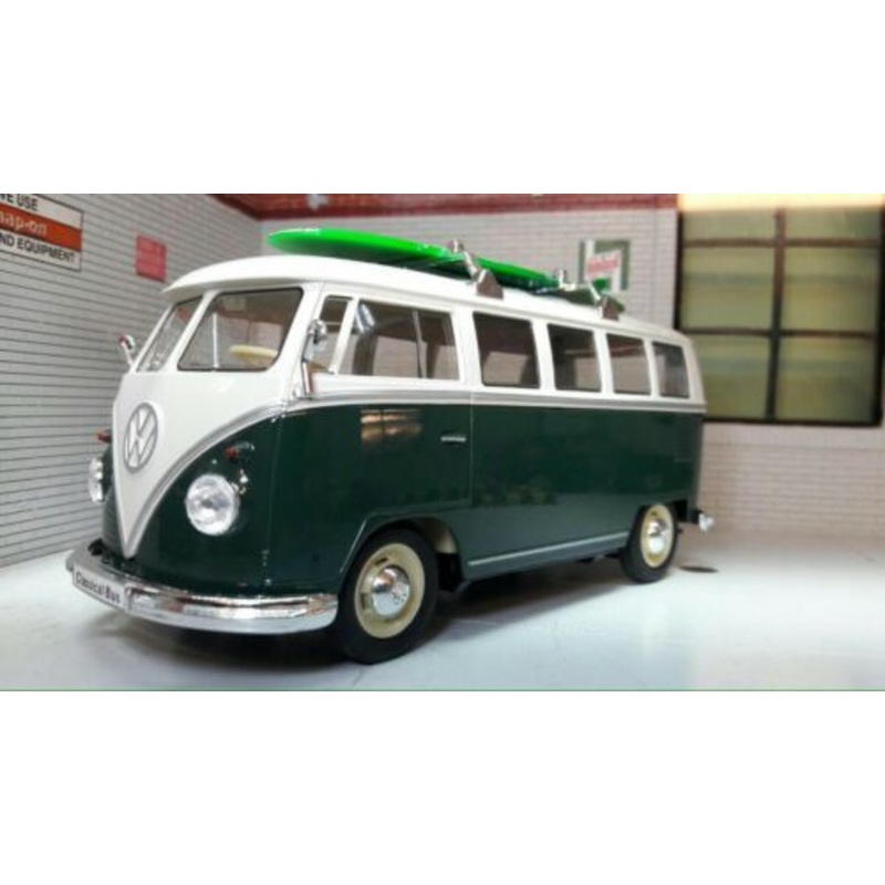 Volkswagen 1963 Type 2 T1 Surfer Bus 22095 Welly 1:24