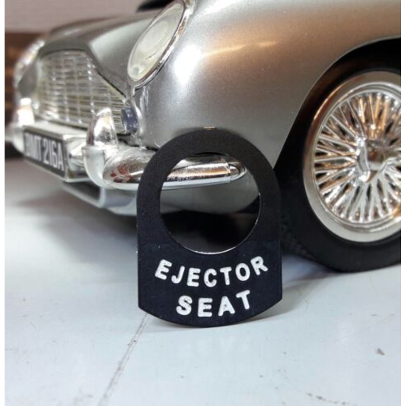 Ejector Seat Switch Button Cockpit Tag RAF Fighter Plane