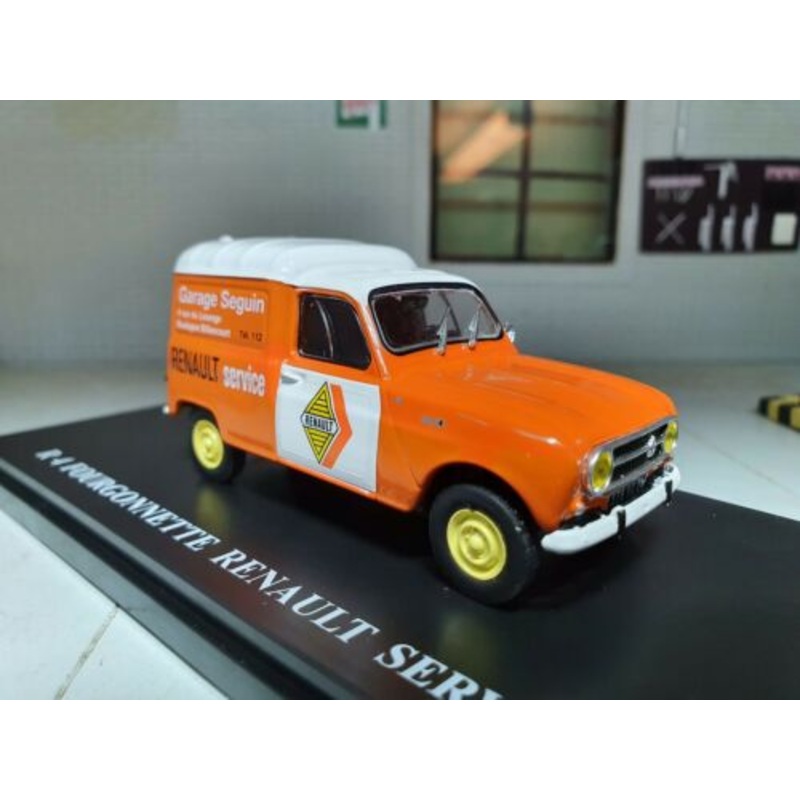Renault R4 Service Van 4L 1968 Diecast IXO Atlas 1:43