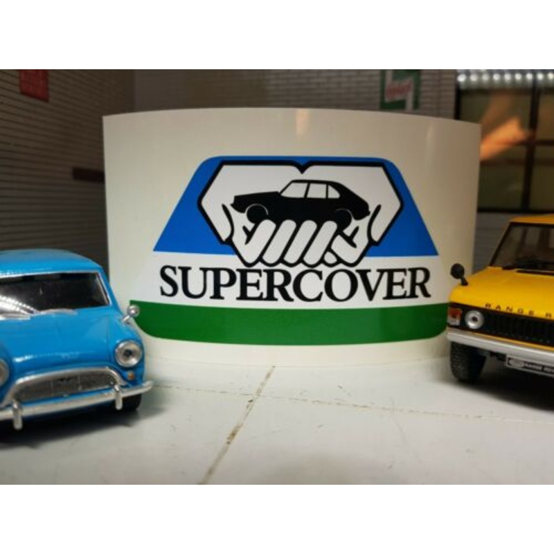 Supercover Static Cling Window Sticker Decal