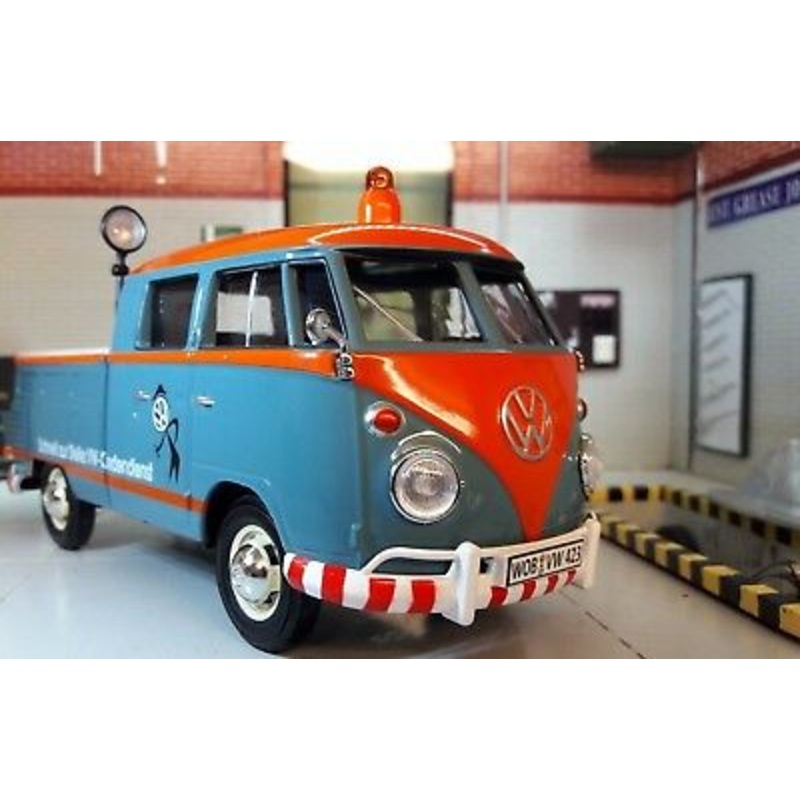 Volkswagen VW T1 Split Screen 1962  Double Cab 79556 Motormax 1:24