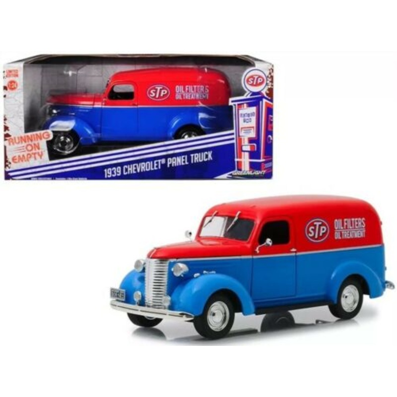 Chevrolet Delivery Van 1939 STP Oil Greenlight 1:24