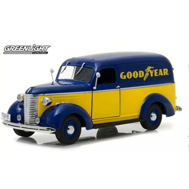 Chevrolet Panel Truck 1939 Good Year Delivery Greenlight 1:24