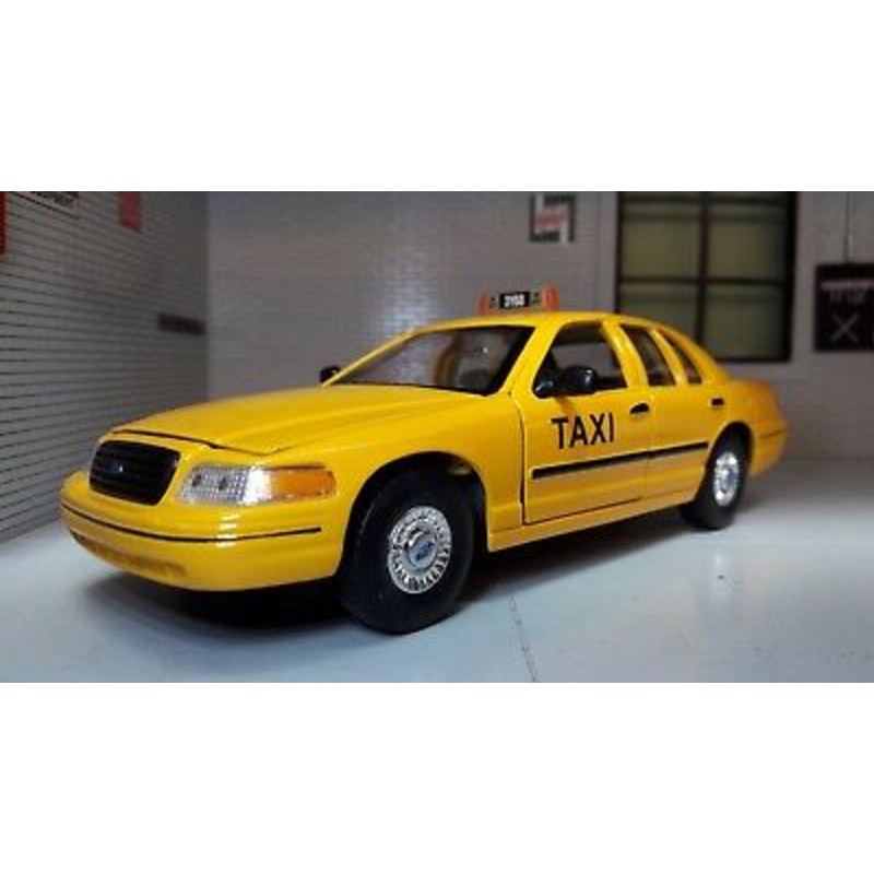 Ford 1999 Crown Victoria NYC Taxi Cab 22082 Welly 1:24